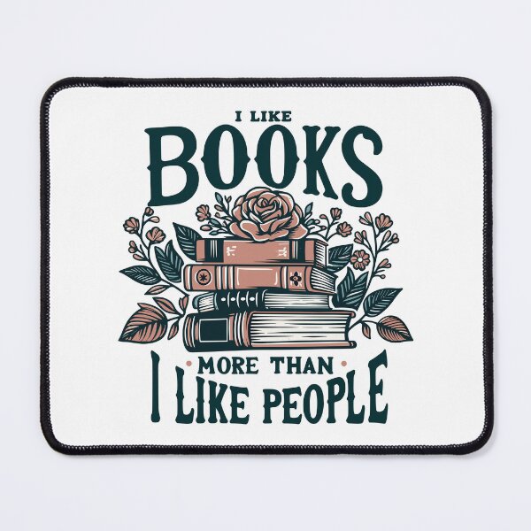 Item preview, I Like Books designed and sold by CraftyBee.