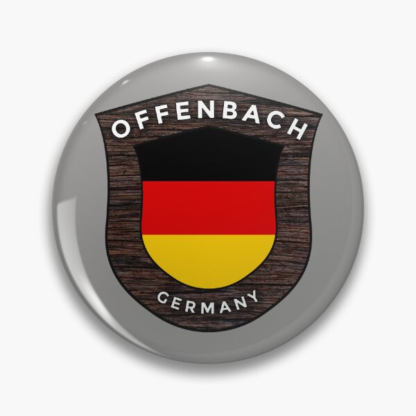 Item preview, Offenbach Germany Emblem Flag designed and sold by World Designs.