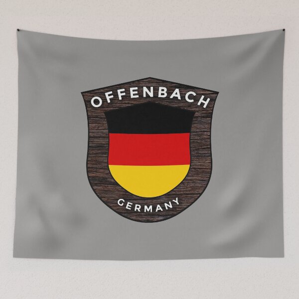 Item preview, Offenbach Germany Emblem Flag designed and sold by World Designs.
