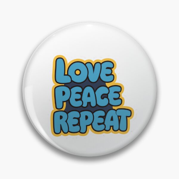 Item preview, Love, Peace, Repeat No.4 designed and sold by Gentle40Winks.
