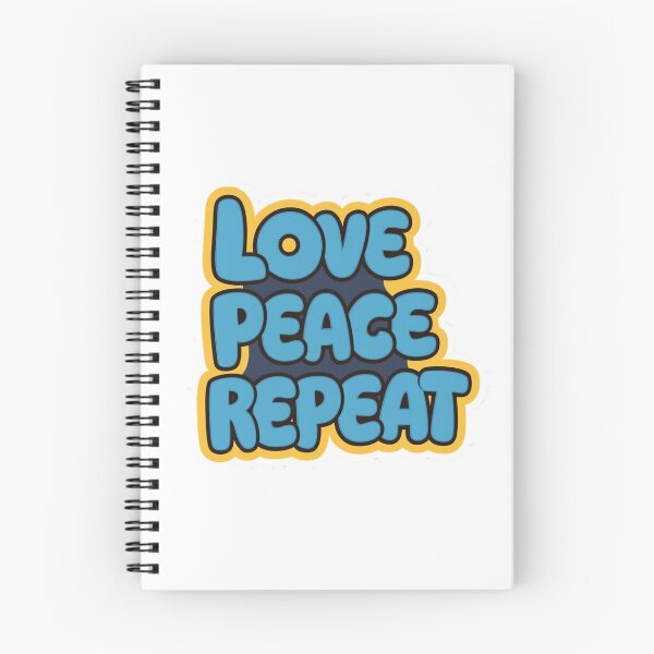 Item preview, Love, Peace, Repeat No.4 designed and sold by Gentle40Winks.