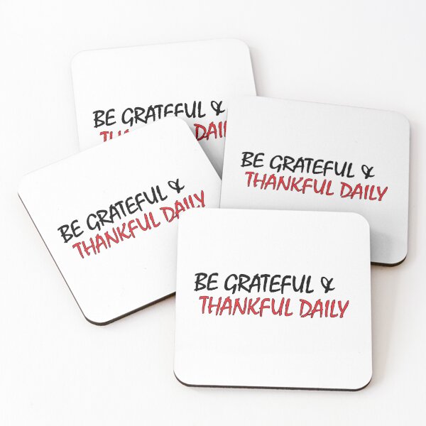 Item preview, Be grateful & Thankful daily designed and sold by Positive Mindzet!.