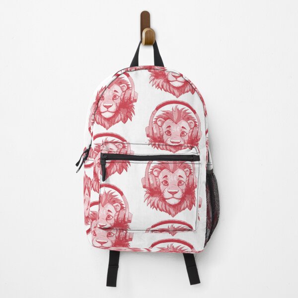 Item preview, Lion Big Cat in Headphones Listening to Music designed and sold by kinpirks.