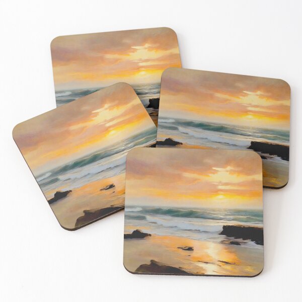 Item preview, Coastal sunrise designed and sold by Island Art Studios.