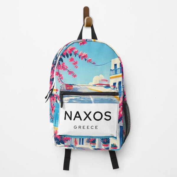 Item preview, Naxos Greece - Digital Art Poster designed and sold by TravelMarvel.