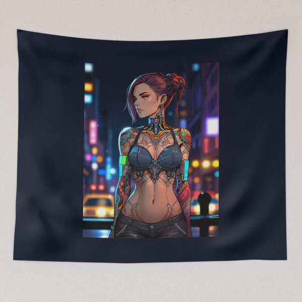 Item preview, Cyborg Girl designed and sold by ArtCraftLab.
