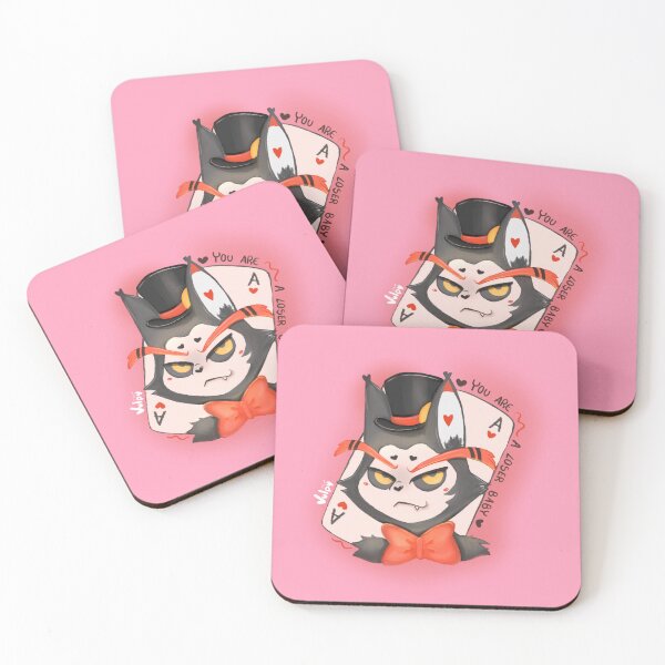 Item preview, Cute Spooky Winged Cat Bartender designed and sold by VulpyArt.
