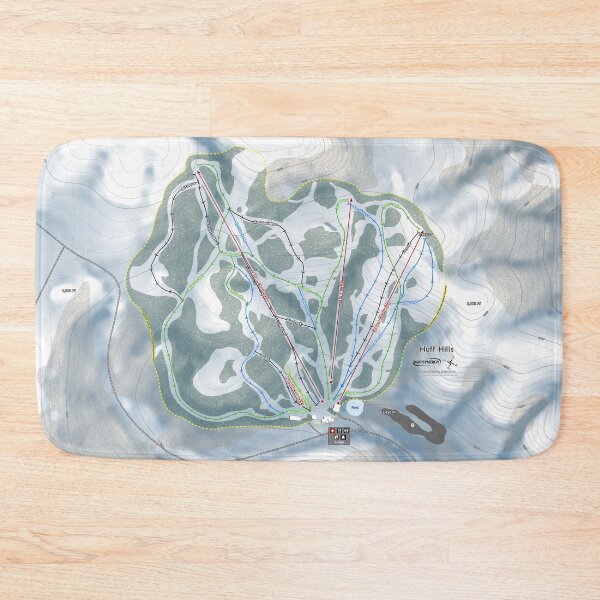 Item preview, Huff Hills Resort Trail Map designed and sold by Mapsynergy.