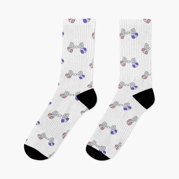 Item preview, Socks Sticker designed and sold by KingCacti.