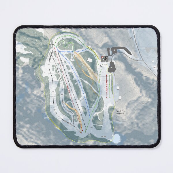 Item preview, Frost Fire Resort Trail Map designed and sold by Mapsynergy.