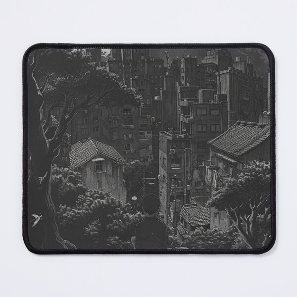 Item preview, vista - vertical - black and white horror manga anime boy designed and sold by ForsakenFrames.