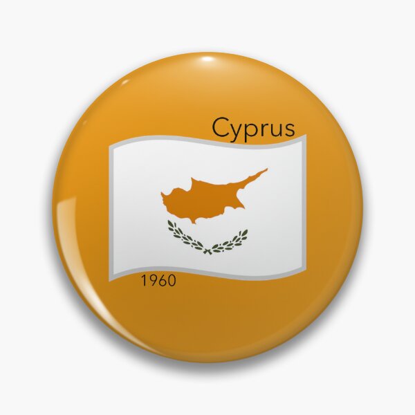 Item preview, Cyprus Flag designed and sold by UglyMandalas.