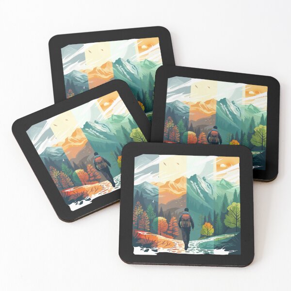Item preview, Nature walk mountains designed and sold by Heneket.