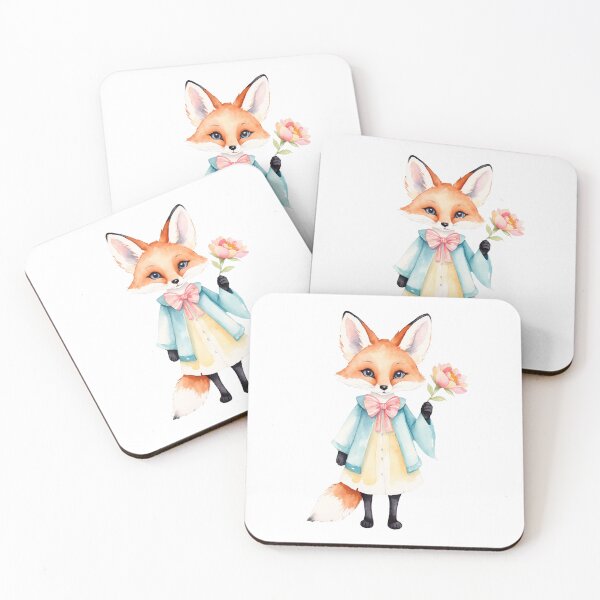 Item preview, Watercolor Fox designed and sold by Victoria Riabov.
