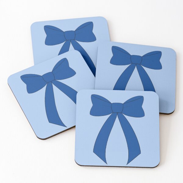 Item preview, blue bow designed and sold by Spiraltv.