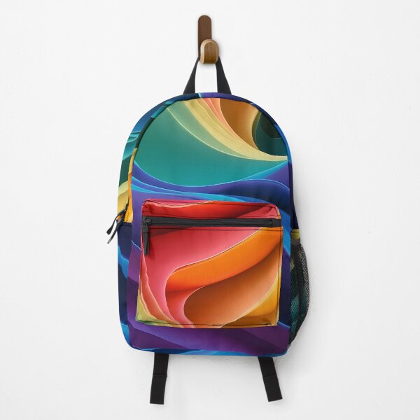 Item preview, Vibrant abstract rainbow designed and sold by Maximilianos.