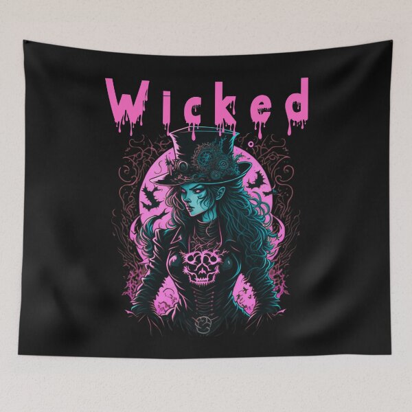 Item preview, Wicked Steampunk Halloween Witch designed and sold by LLdreams.