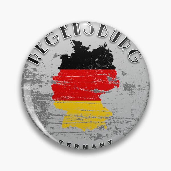 Item preview, Regensburg Germany Flag Worn  designed and sold by World Designs.