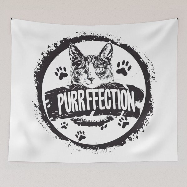 Item preview, Purrffect designed and sold by AI-Only Creations.