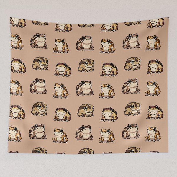 Item preview, Grumpy African Rain Frog designed and sold by OlivDesignsCo.