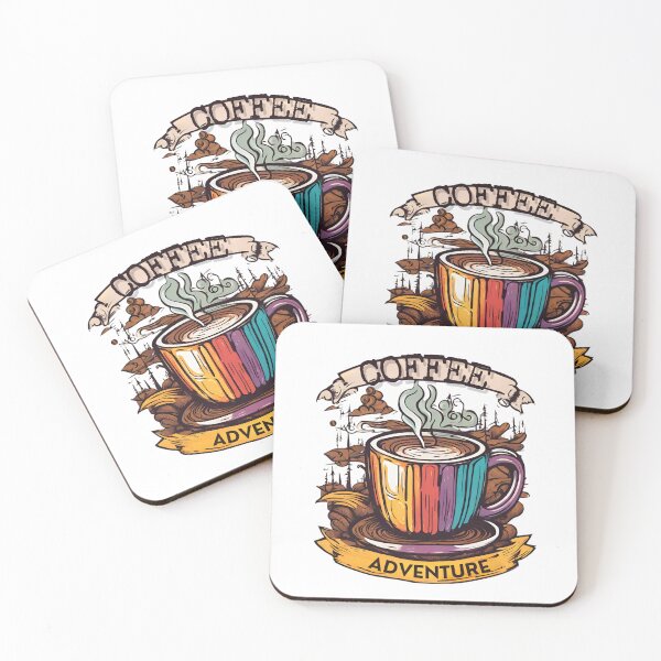 Item preview, Coffee Adventure - Rainbow Mug Coffee  designed and sold by BeeG2024.