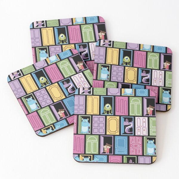 Item preview, Monsters door pattern designed and sold by Madison Creates.