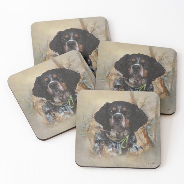 Item preview, Tri color brittany spaniel , Hunting Art designed and sold by TammyHunterArt.