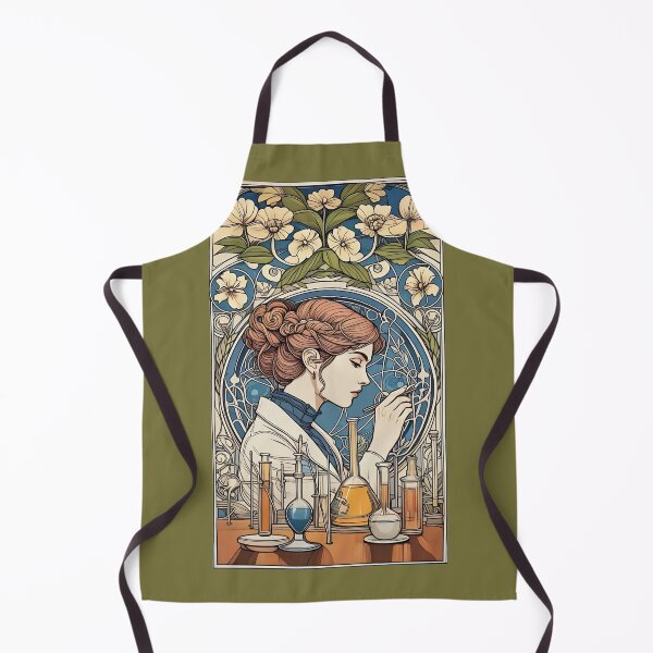 Item preview, Woman Scientist - Art Nouveau designed and sold by deusrex007.