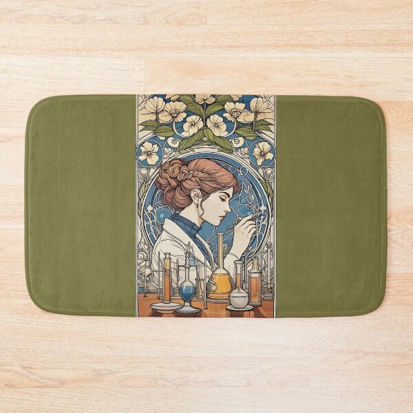 Item preview, Woman Scientist - Art Nouveau designed and sold by deusrex007.