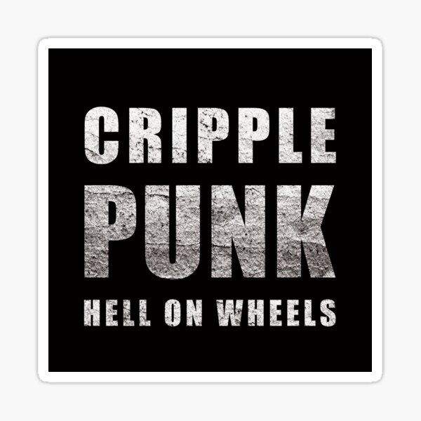 Cripple Punk Large Vinyl Sticker