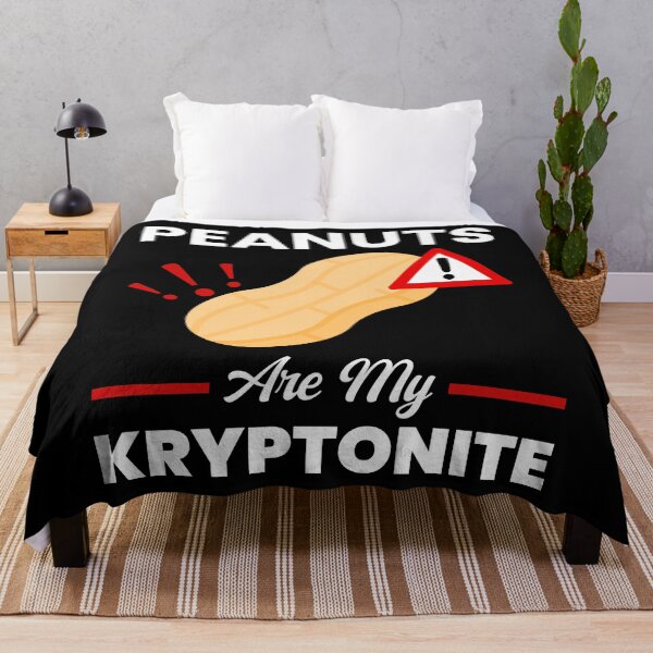 Item preview, Peanuts are my kryptonite designed and sold by T&C Finesse.