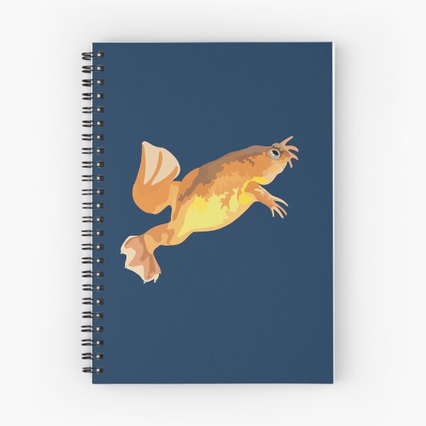 Item preview, L is for Lake Oku Clawed Frog,Lake Oku Clawed Frog – Rare African Aquatic Amphibian Illustration designed and sold by PrettylittlepastelUk.
