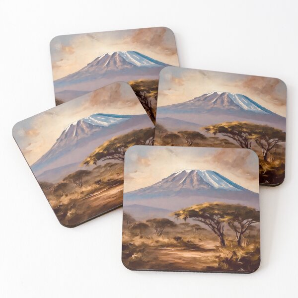 Item preview, Mount Kilimanjaro designed and sold by Island Art Studios.