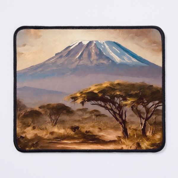 Item preview, Mount Kilimanjaro designed and sold by Island Art Studios.