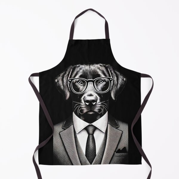 Item preview, Hipster Black Lab designed and sold by LivingInThinAir.