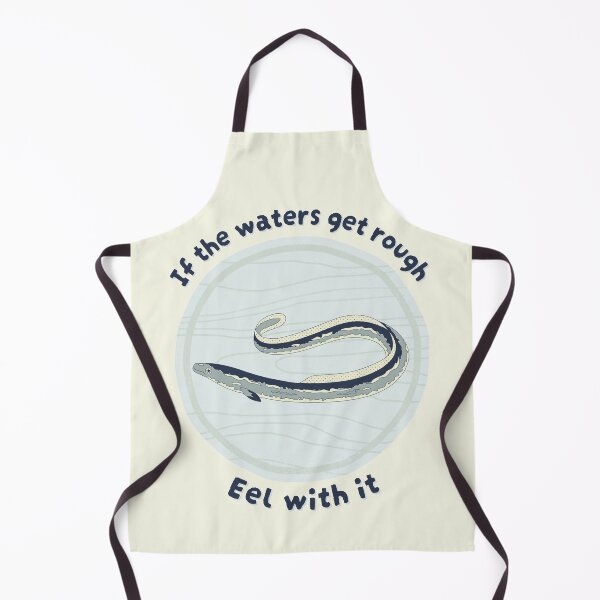 Item preview, If The Waters Get Rough Eel With It. Japanese Style Eel designed and sold by Rebel-Design.