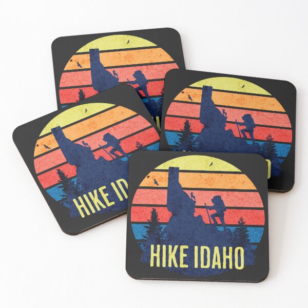 Item preview, Hike Idaho Mountain Lover Retro designed and sold by nookmerch97.