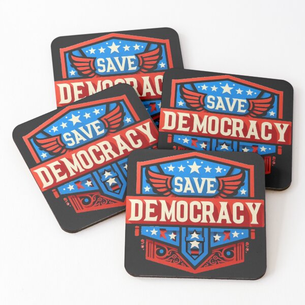 Item preview, Save Democracy  designed and sold by PaulHawkDesigne.