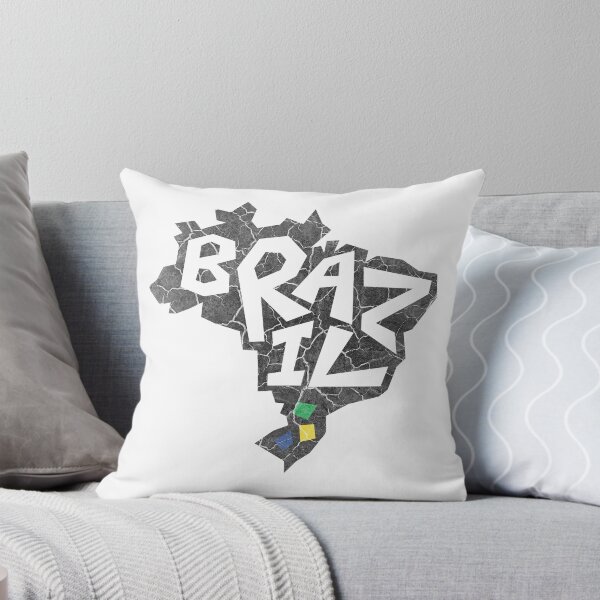 Item preview, Brazil Map designed and sold by designkitsch.