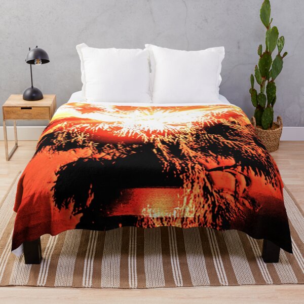 Item preview, Radiant Palm Sunrise - Orange designed and sold by Exodoi.