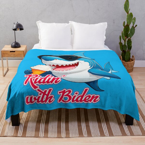 Item preview, Dark Brandon Shark (eating ice cream) - Ridin with Biden designed and sold by Thelittlelord.