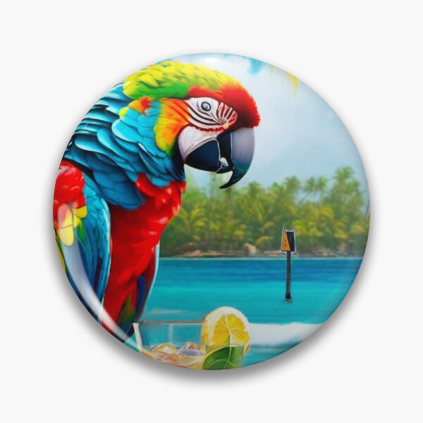 Item preview, Tiki Parrot designed and sold by MatrixTattoo.