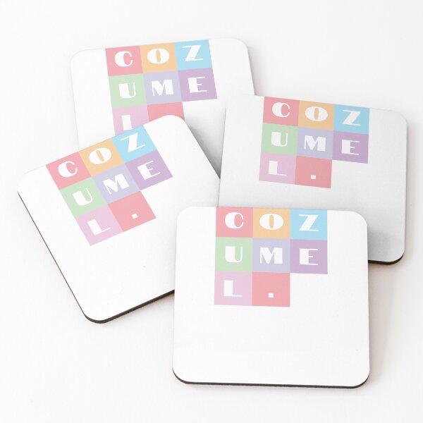 Item preview, Cozumel Pastels designed and sold by designkitsch.