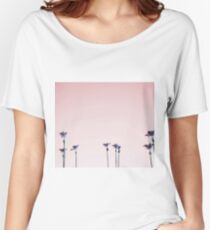 Sunset vintage palms Women's Relaxed Fit T-Shirt