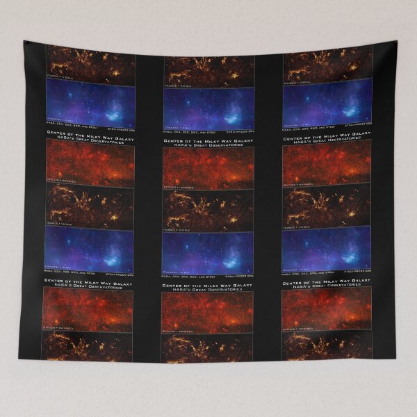 Item preview, Center of Milky Way from 3 Observatories designed and sold by Multiversity.