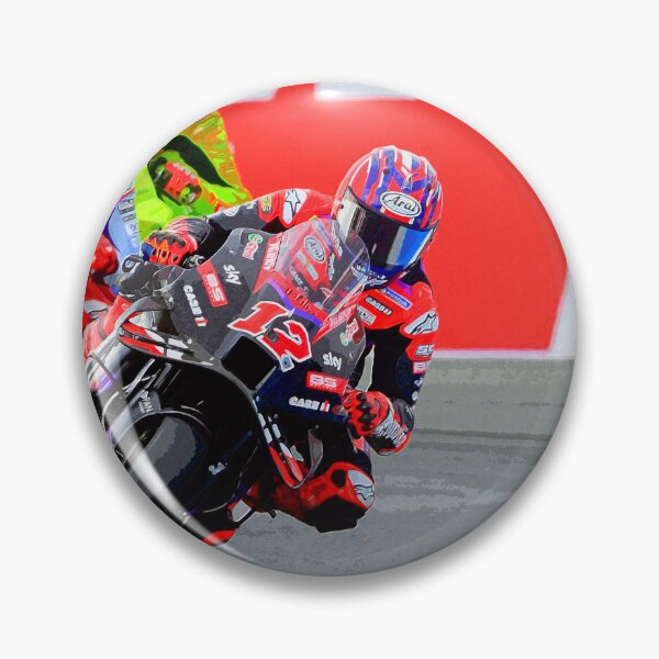 Item preview, Maverick Vinales being chased during the Dutch TT in Assen 2024 watercolor designed and sold by Rodissimus1984.