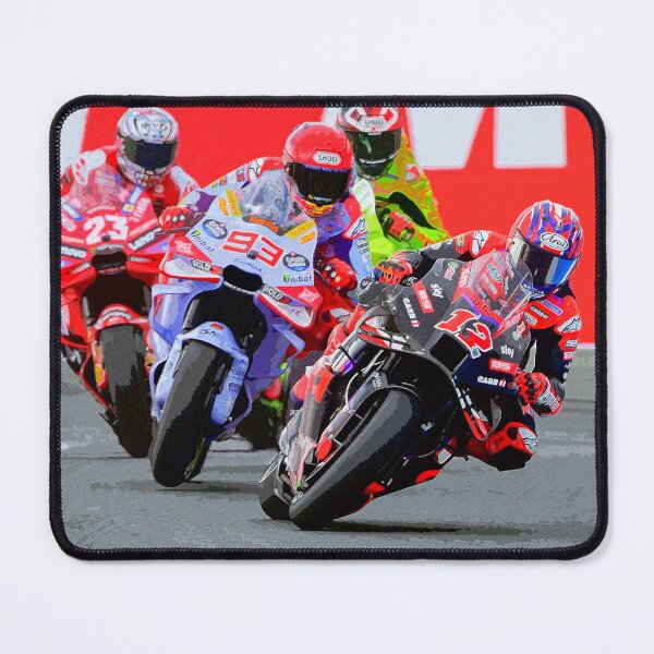 Item preview, Maverick Vinales being chased during the Dutch TT in Assen 2024 watercolor designed and sold by Rodissimus1984.