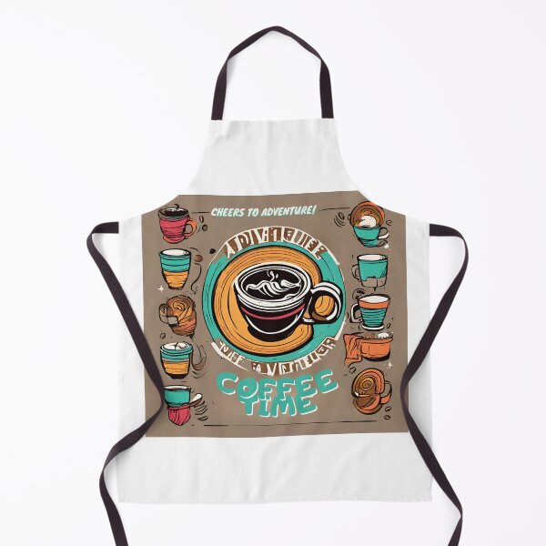 Item preview, Coffee Time - Cheers to adventure! designed and sold by BeeG2024.