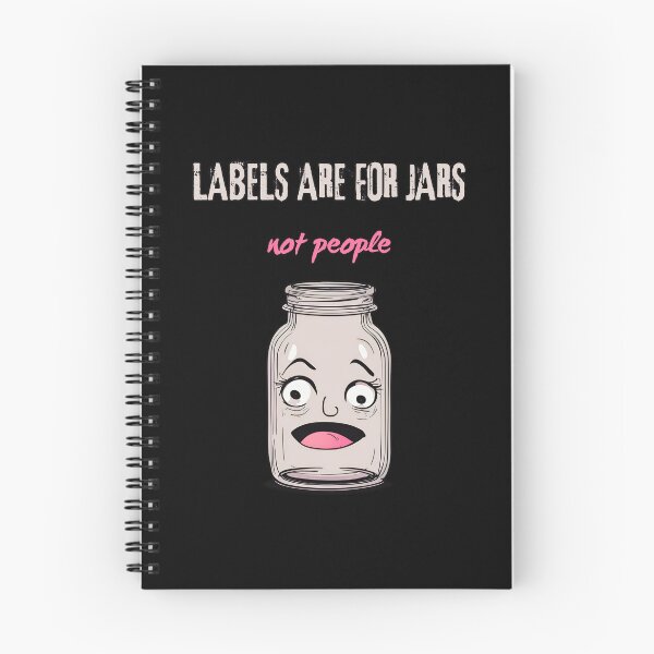 Item preview, Labels Are For Jars Not People designed and sold by LadyGoodwill.