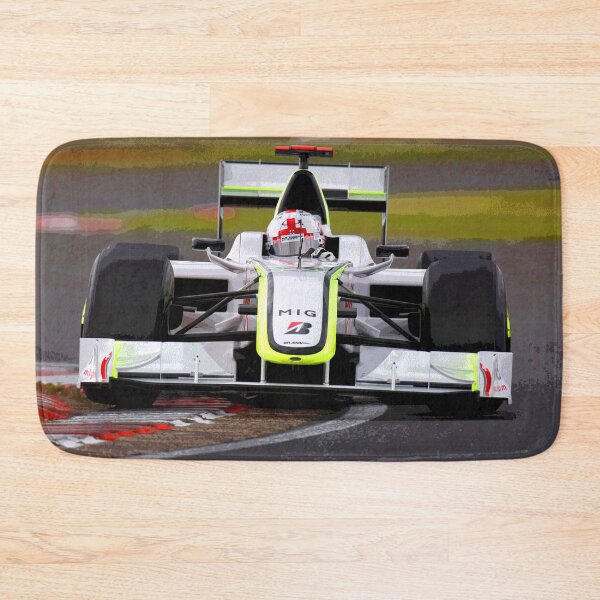 Item preview, Jenson Button racing in his Brawn GP 2009 F1 car during the British Grand Prix at Silverstone abstract designed and sold by Rodissimus1984.